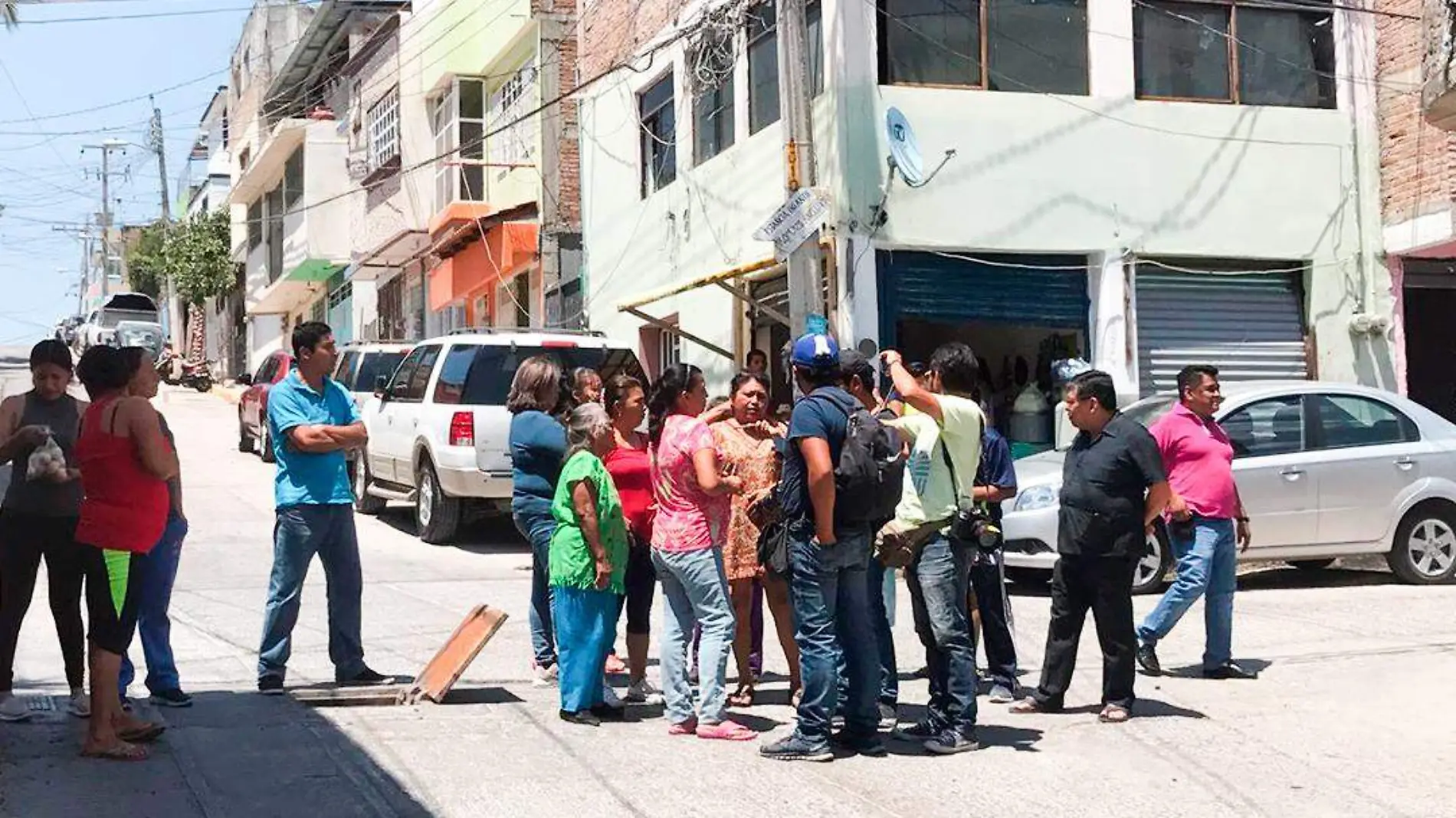 bloqueo por falta de agua